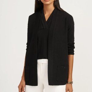 Anne Klein 2 Pocket Malibu Cardigan Black NWT - Women's size M